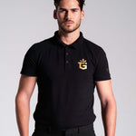 TGI Polo Shirt Men Black | GTRIX