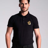 TGI Polo Shirt Men Black | GTRIX