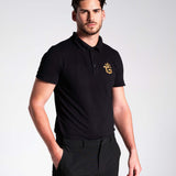 TGI Polo Shirt Men Black | GTRIX